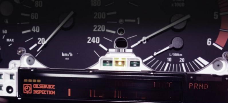 Приборная панель BMW E39 после ремонта